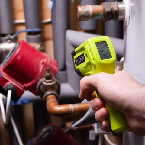 Ryobi 8 Dot Infrared Thermometer RTHMG - Non-Contact - -50°C to 550°C - SuperSaverAU - view 5