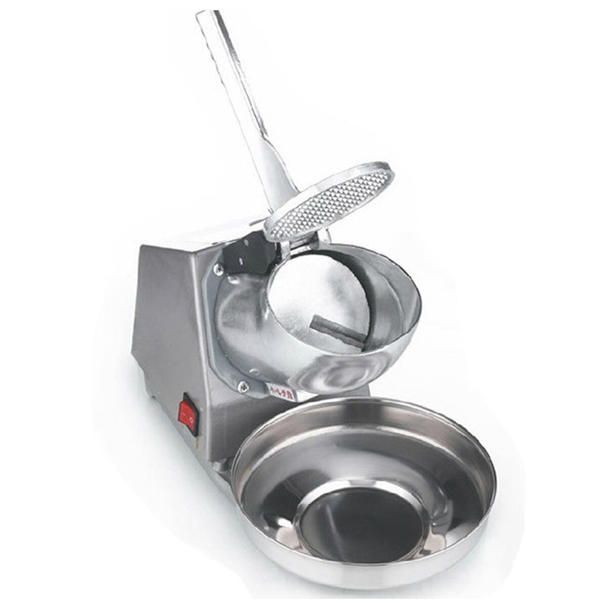 SOGA 300W Electric Ice Shaver - Crushes 65kg of Ice per Hour - Stainless Steel - ICESHAVERSILVER