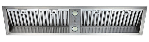 Schweigen 120cm Undermount Rangehood - Stainless Steel, 3200m³/h Isodrive SE Motor, 5 Speeds - UM-12UMSEPAK