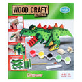 Boyle Wood Craft Project Kit Dinosaur - 1 Pack - 225mm x 100mm - DIY Assembly - SuperSaverAU - view 1