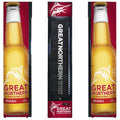 Schmick 160L Great Northern Original Skinny Branded Upright Bar Fridge - 9 Star - SS-P160-GNBC-ORIG
