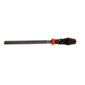 Crescent Nicholson 200mm Half Round Bastard File - Steel - 2-Sided Design - SuperSaverAU - view 1