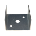 Australian Handyman Supplies 65 x 65mm Internal Fixing Post Bracket, Galvanised Steel