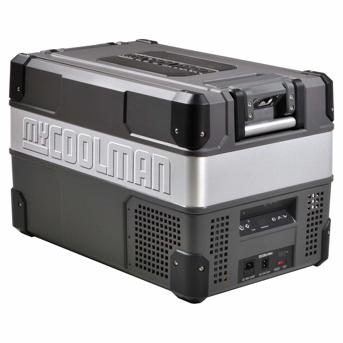 myCOOLMAN 36L portable fridge - Bluetooth app control, USB port, 12/24V DC compressor - CCP36