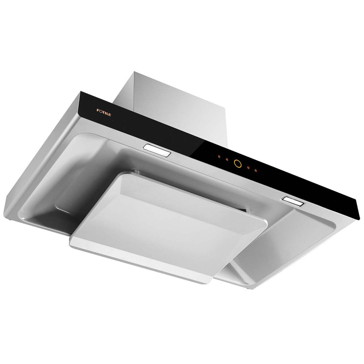 FOTILE Canopy Rangehood 90cm EMG9008-C AIS Technology 1180m3/h Suction Force 900Pa Static Pressure Triple Oil Filter Technology