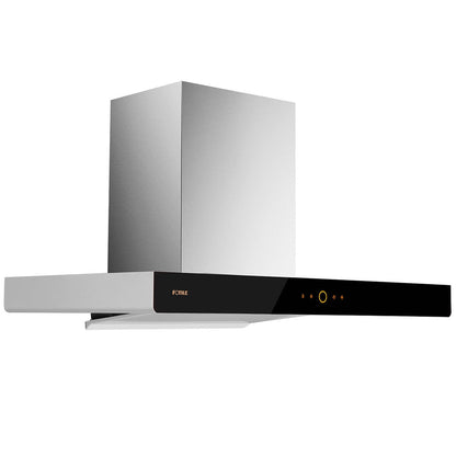 FOTILE Canopy Rangehood 90cm EMG9008-C AIS Technology 1180m3/h Suction Force 900Pa Static Pressure Triple Oil Filter Technology