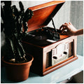 Crosley Lancaster Turntable with Bluetooth 4.1, AM/FM Radio, Wood, 444.5x241.3x323.85 mm - SuperSaverAU - view 6