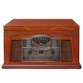Crosley Lancaster Turntable with Bluetooth 4.1, AM/FM Radio, Wood, 444.5x241.3x323.85 mm - SuperSaverAU - view 1