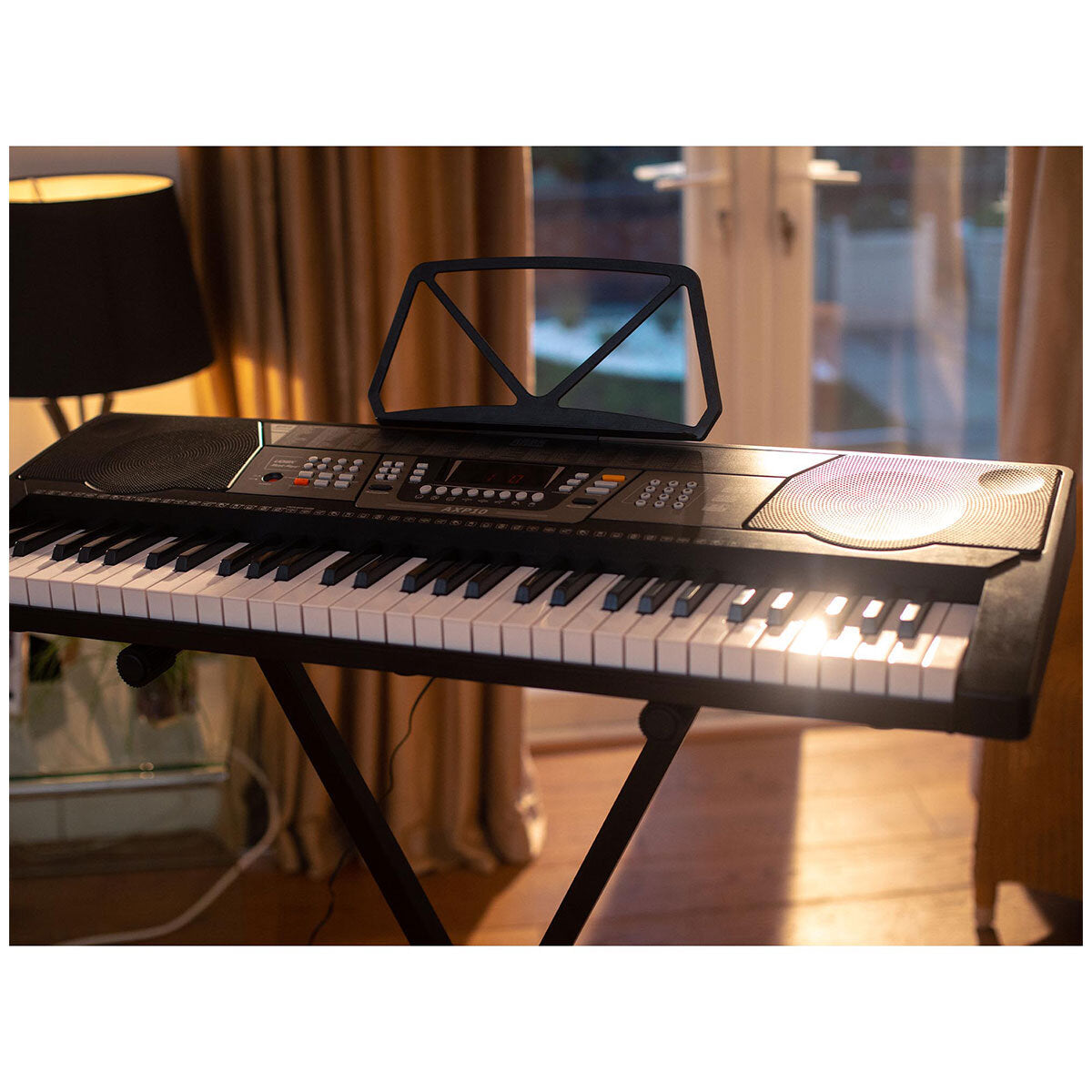 Axus Digital AXP10 Portable Keyboard Pack With Headphones And Stool NM-AXP10PK