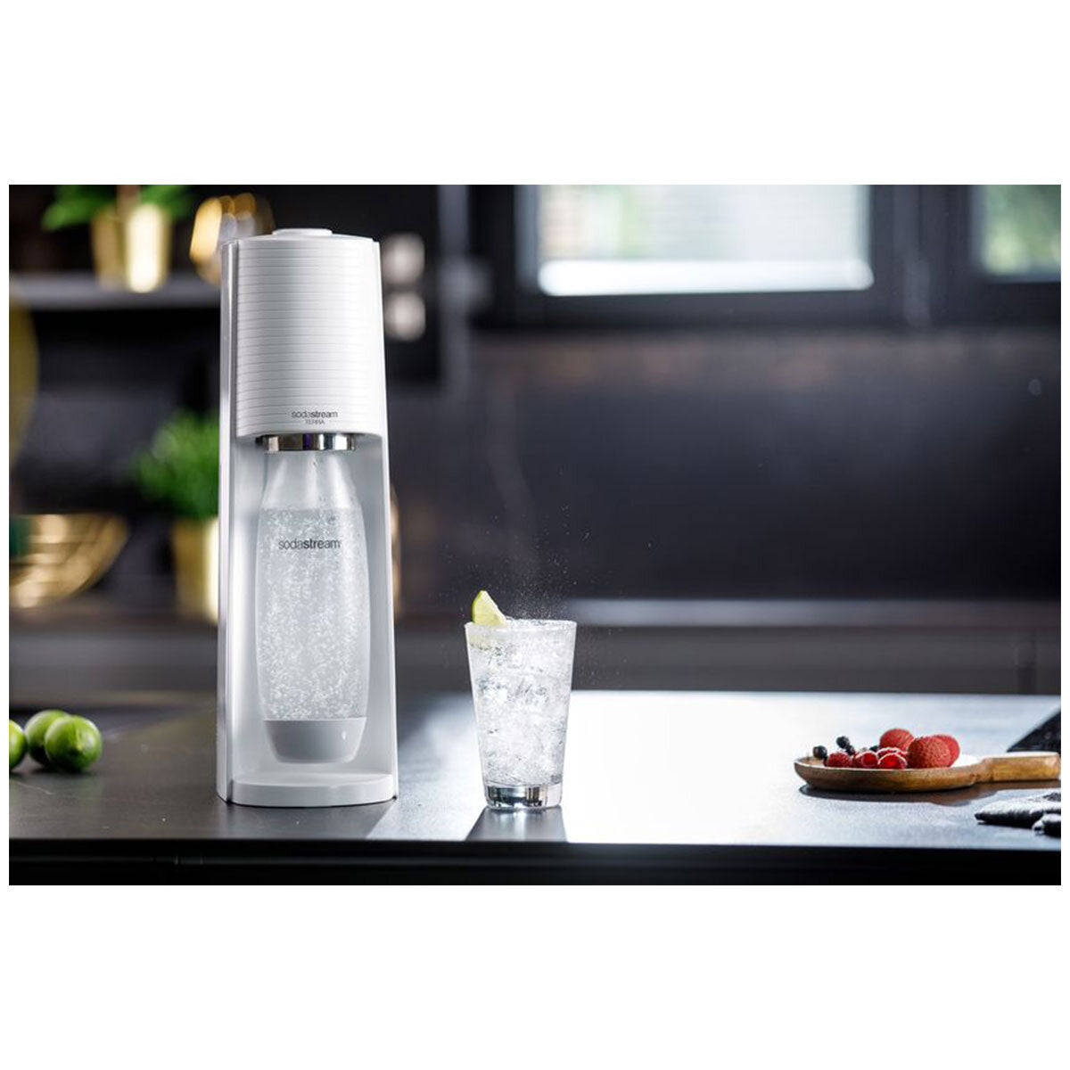 SodaStream Sparkling Water Maker Terra Value Pack White