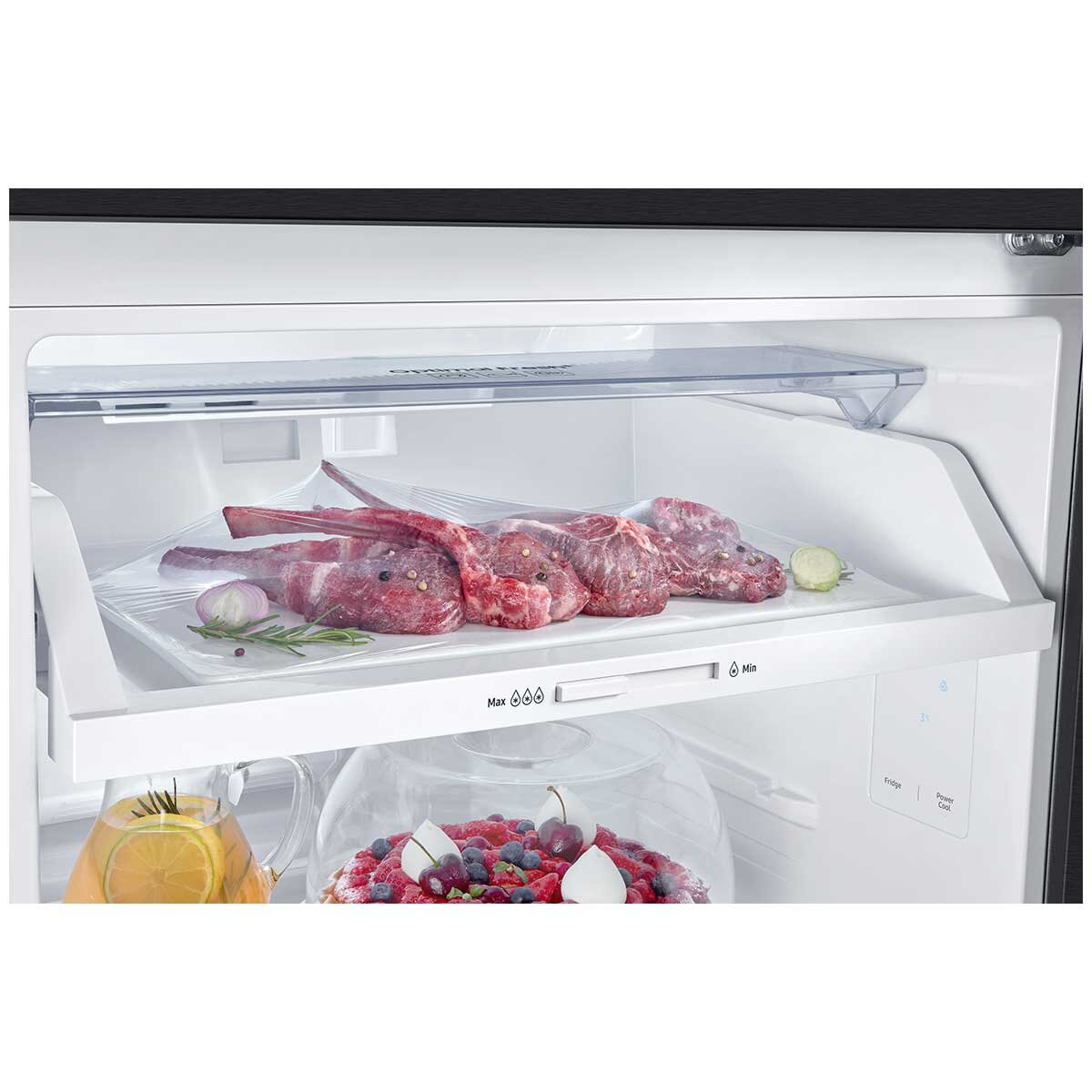 Samsung 348L Top Mount Refrigerator Black SRT3700B - SuperSaverAU - view 5