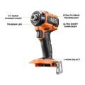 AEG 18V Fusion Stealth Impact Driver Skin - 114mm - Low Vibration - SuperSaverAU - view 2