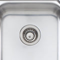 Oliveri Nu-Petite 1 and 3/4 bowl undermount sink - Australian made, 304 grade stainless steel - NP61U