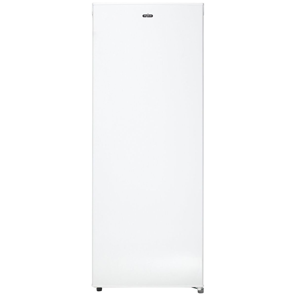 Mykin 162L Upright Manual Defrost Freezer - White, Reversible Door, Recessed Handle - MUF172W
