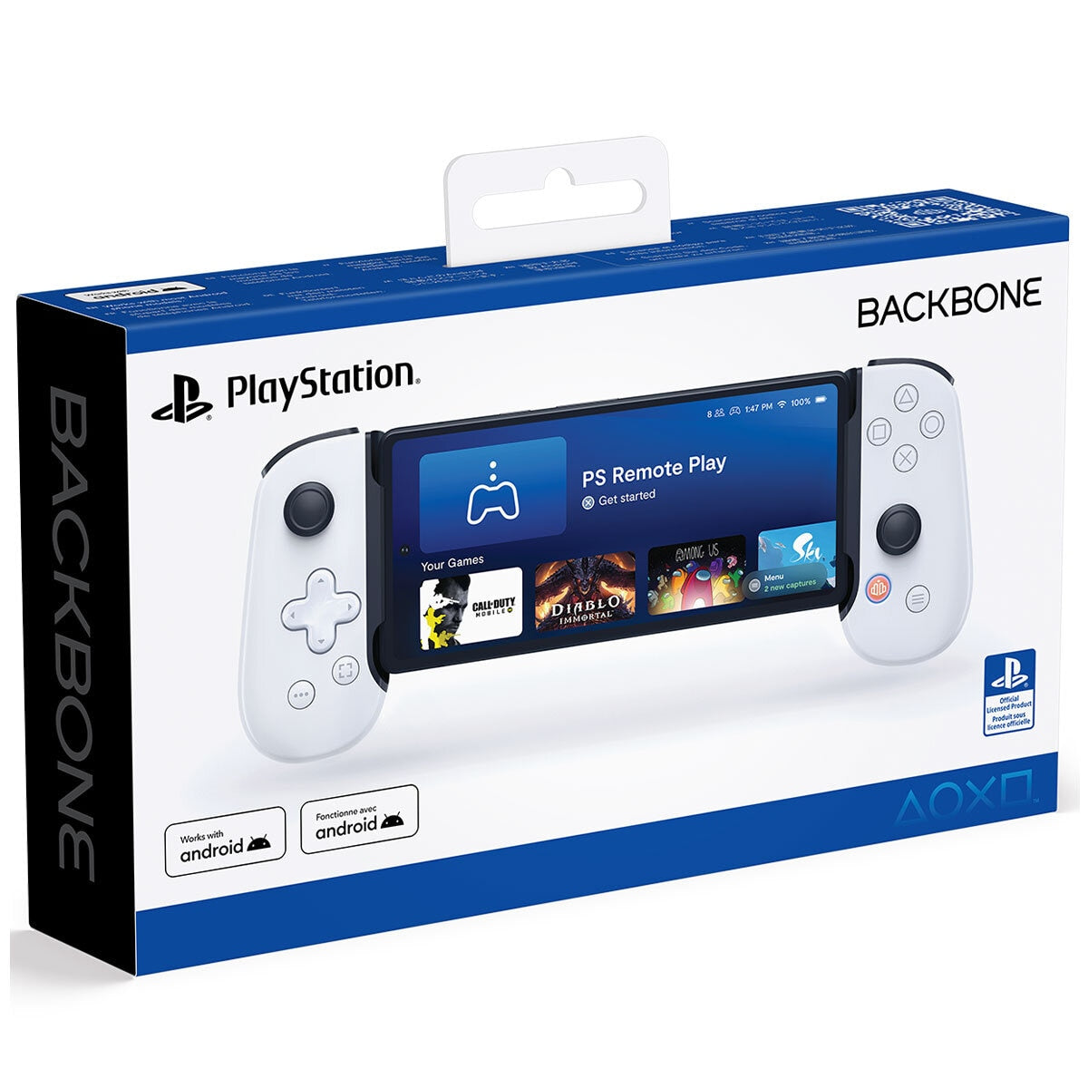 Backbone One PlayStation Edition Mobile Gaming Controller For Android White BM3604 - SuperSaverAU - view 10