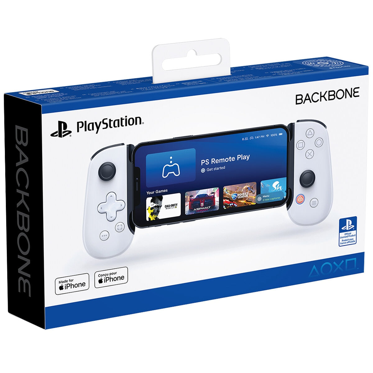 Backbone One Mobile Gaming Controller PlayStation Edition for iPhone White BM3601 - SuperSaverAU - view 7