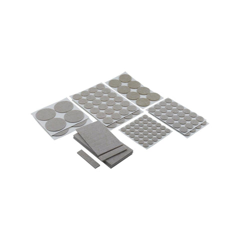 Syneco 188 Piece Assorted Felt Floor Protection - 188 Pads - Noise Reduction - SuperSaverAU - view 1