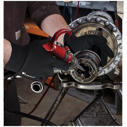 Foam Latex Dipped Work Gloves 10 Pack Large