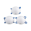 Citeco P2 Disposable Respirator 3 Pack - 200mm x 100mm x 350mm - Secure Fit - SuperSaverAU - view 2