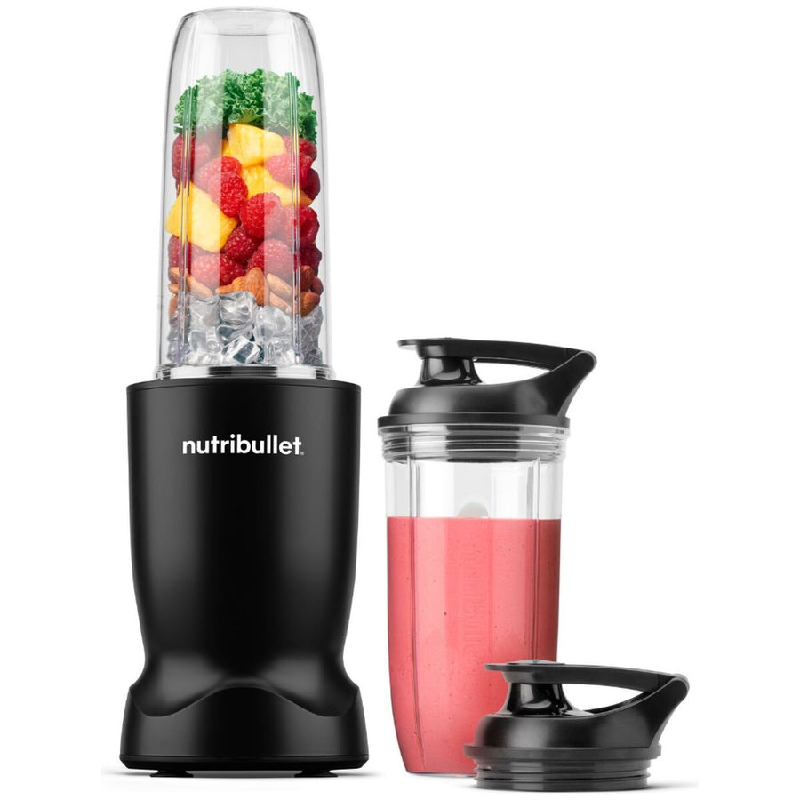 NutriBullet Turbo 1000 Blender 1000W - 45-Second Auto Cycle, Tritan Cups, Black - NBT07400-1006AK