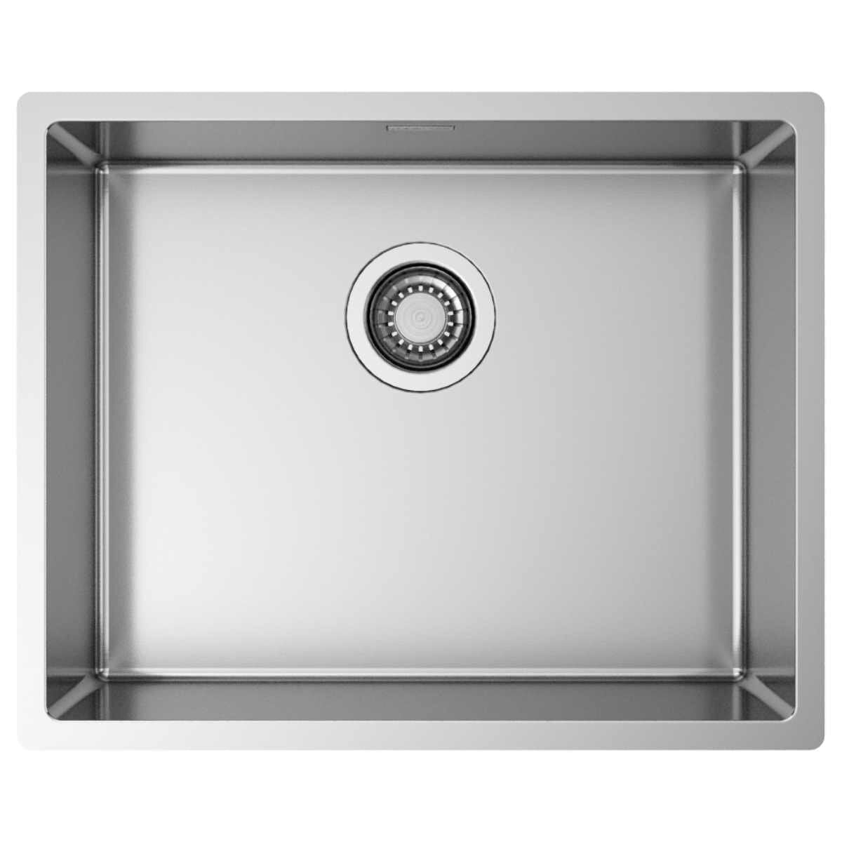 Artinox Radius 50 single bowl sink and small colander - stainless steel - ARTRAD5040PK