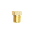 Jflex Hexagon Plug 1/4" BSP Male - Brass - Durable Seal for Air Systems - SuperSaverAU - view 1