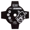 Full Boar Brush Cutter Blade - 255mm x 4t - Hardened Steel - Durable Cutting - SuperSaverAU - view 1