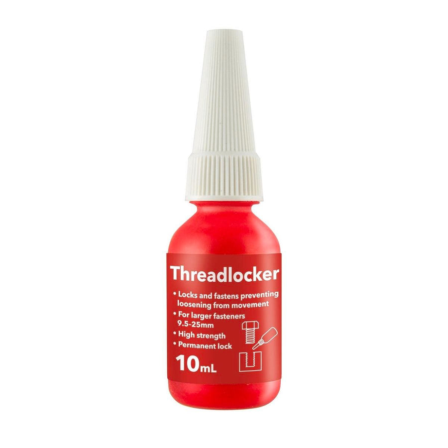 Pinnacle Red Thread Locker 10ml High Strength Plastic 9.5-25mm Lock - SuperSaverAU - view 1