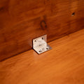 Taskmaster 37mm Zinc Connecting Bracket Plastic 12 Pack