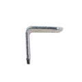 Carinya 44.5 x 27 x 27 x 2mm Zinc Plated Steel Reinforcing Angle Bracket - 4 Pack