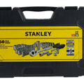 Stanley 60 Piece Socket Set - 1/4" & 3/8" Drive - High-Alloy Steel - Durable Case - SuperSaverAU - view 3