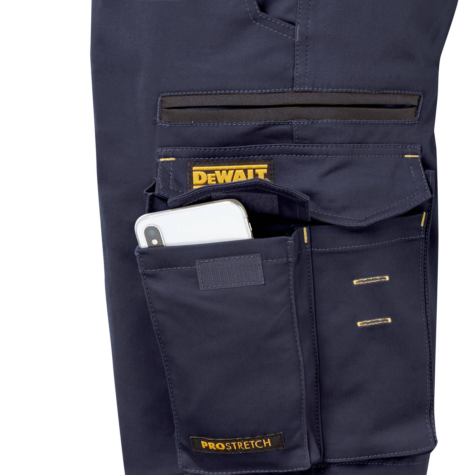 DeWALT Bennington PROStretch Shorts Navy Size 40 - Cotton/Spandex