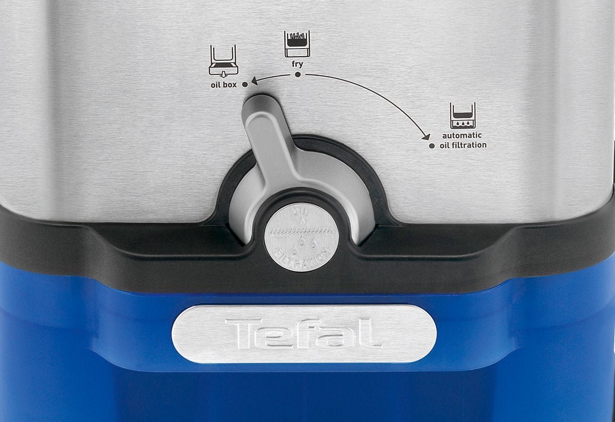 Tefal Oleoclean Pro Deep Fryer - 3.5L Oil, Automatic Oil Filtration, 2300W, Stainless Steel - FR8040