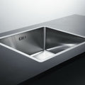 Franke Bolero single bowl sink 29L - 18/10 stainless steel, top, under or flush mount - BOX210-36