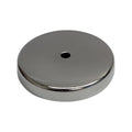 Everhang 50mm Chrome Round Base Magnet Ferrite Durable Low Profile - SuperSaverAU - view 1
