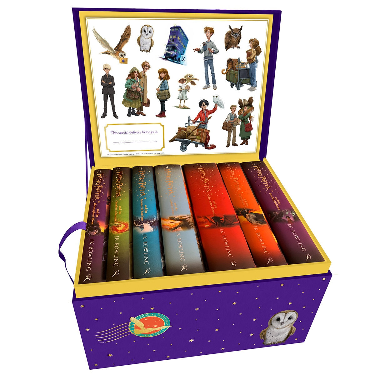 Harry Potter Owl Post Box Set Children’s Hardback The Complete Collection - SuperSaverAU - view 1