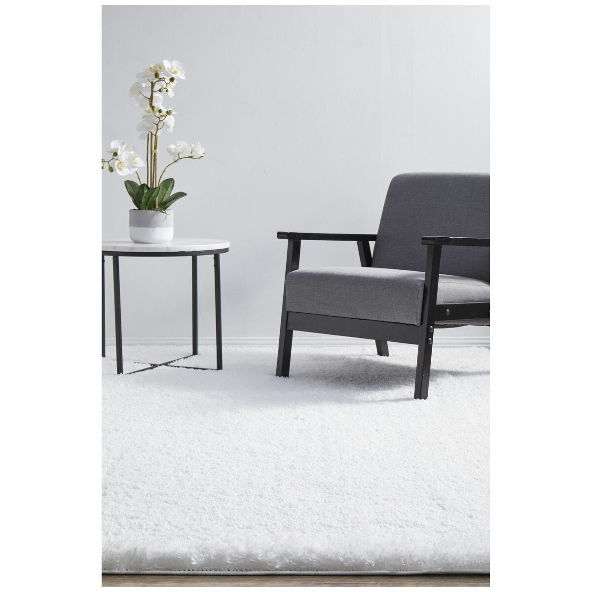 Rug Culture Angel Medium Rug 230x160 - Pink Polyester Pile, Power Loomed - ANG-PINK-230160