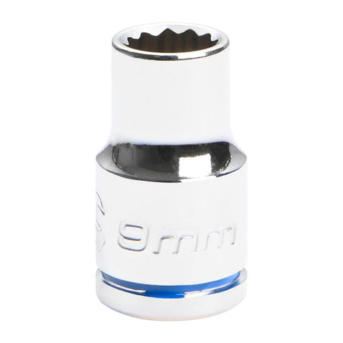 Kincrome 9mm 3/8 Drive Socket - Chrome Vanadium Steel - Rust Resistant - SuperSaverAU - view 1
