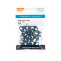 Taskmaster 3mm Black Stainless Steel Wire Rope Grips - 12 Pack - Durable - SuperSaverAU - view 1