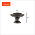 Taskmaster 34mm Round Cabinet Knob - Gunmetal - 1 Pack - Easy Installation - SuperSaverAU - view 2