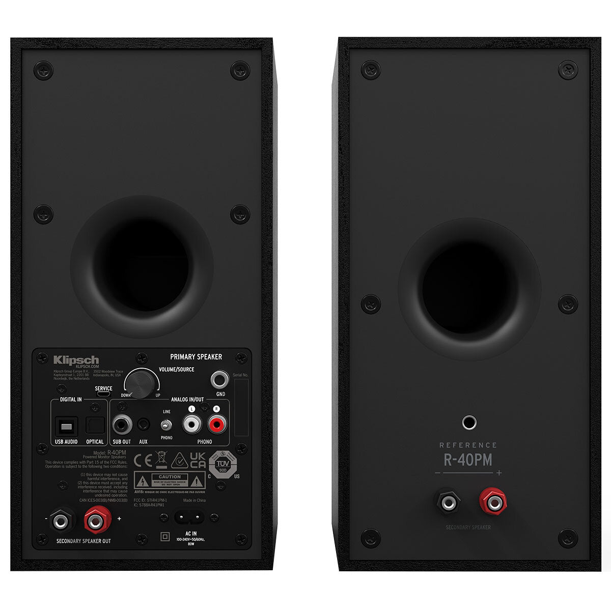 Klipsch Reference Powered Speakers R40PM - SuperSaverAU - view 3