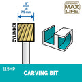 Dremel Max 7 High Speed Cutter 8mm 2 Pack - Titanium Coated - Durable - SuperSaverAU - view 2