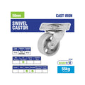 Easyroll Castor - 50mm - Cast Iron - High Load Capacity - SuperSaverAU - view 2