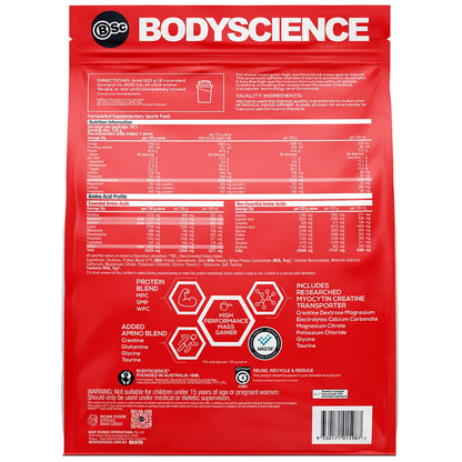 BSc Nitrovol Mass Gainer Vanilla Thickshake 2.2kg