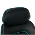DPS Gaming Chair With Adjustable Headrest Black - SuperSaverAU - view 6