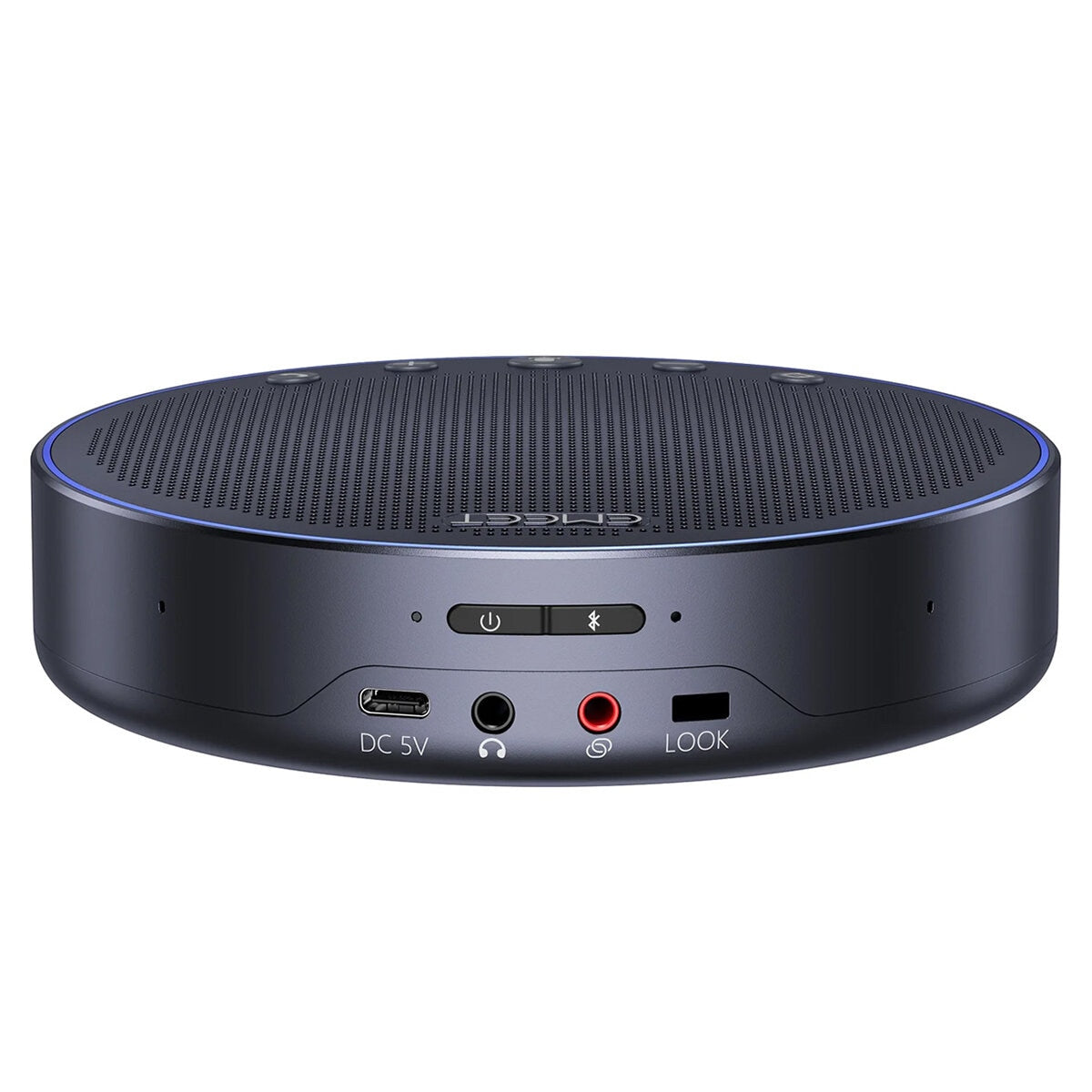 EMEET OfficeCore Speakerphone Black, 360° Voice Pickup, 20-Hour Playtime, Bluetooth 5.0 - SuperSaverAU - view 1