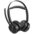EMEET GeniusCall Wireless On-Ear Headset with Charging Base Black HS80 - SuperSaverAU - view 5