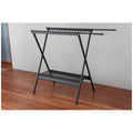 L.T. Williams Large Extendable Hanger Airer - 30 Hanger Holes, Extends to 200cm, Black - 4669