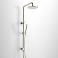 Rogerseller Tonic Dual Baton Shower - Brushed Nickel Finish - 3 Star Water Rating - 3506002907