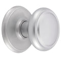 Gainsborough Classic Passage Knobset - 90mm - Aluminium - Satin Chrome - SuperSaverAU - view 1